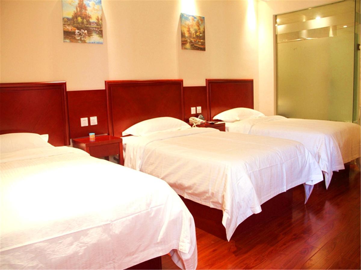 טאי יואן Greentree Inn High Tech Changzhi Road Subway Station Business Hotel מראה חיצוני תמונה